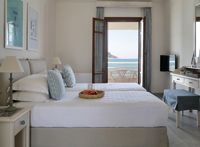Double room, sea view at Skopelos Village Hotel, Skopelos Town in Greece