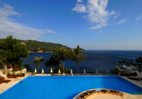 Akrotiri Beach Hotel, Pool view