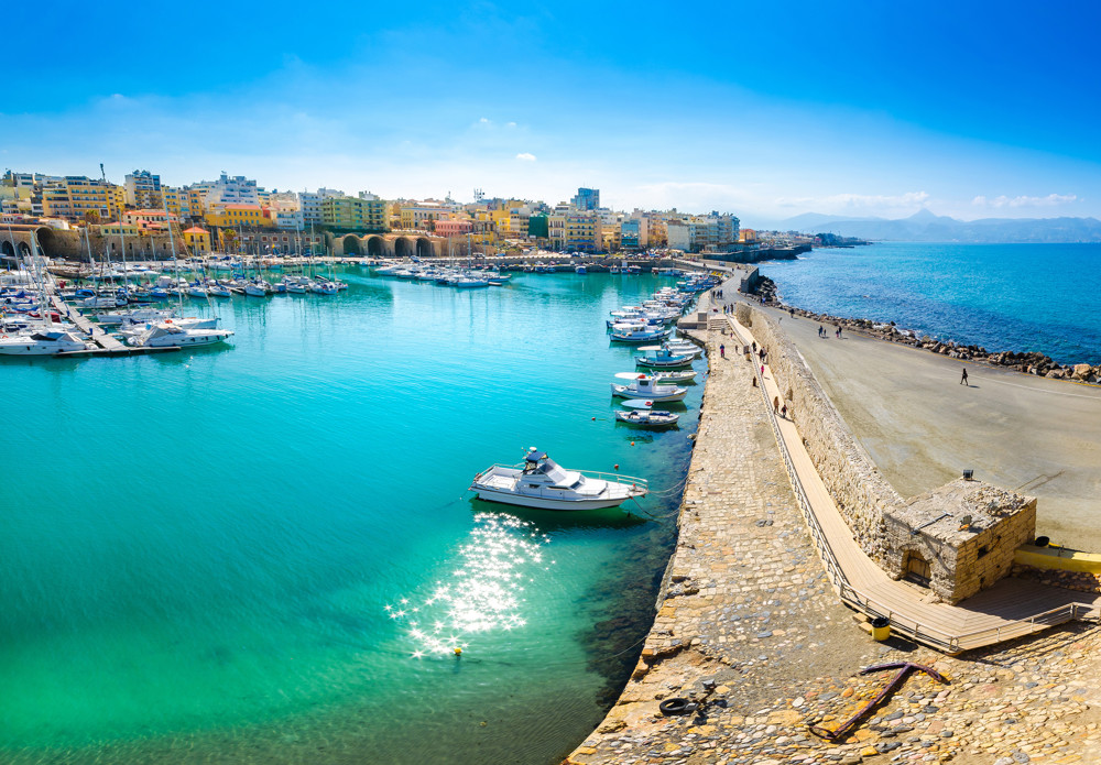 heraklion harbour