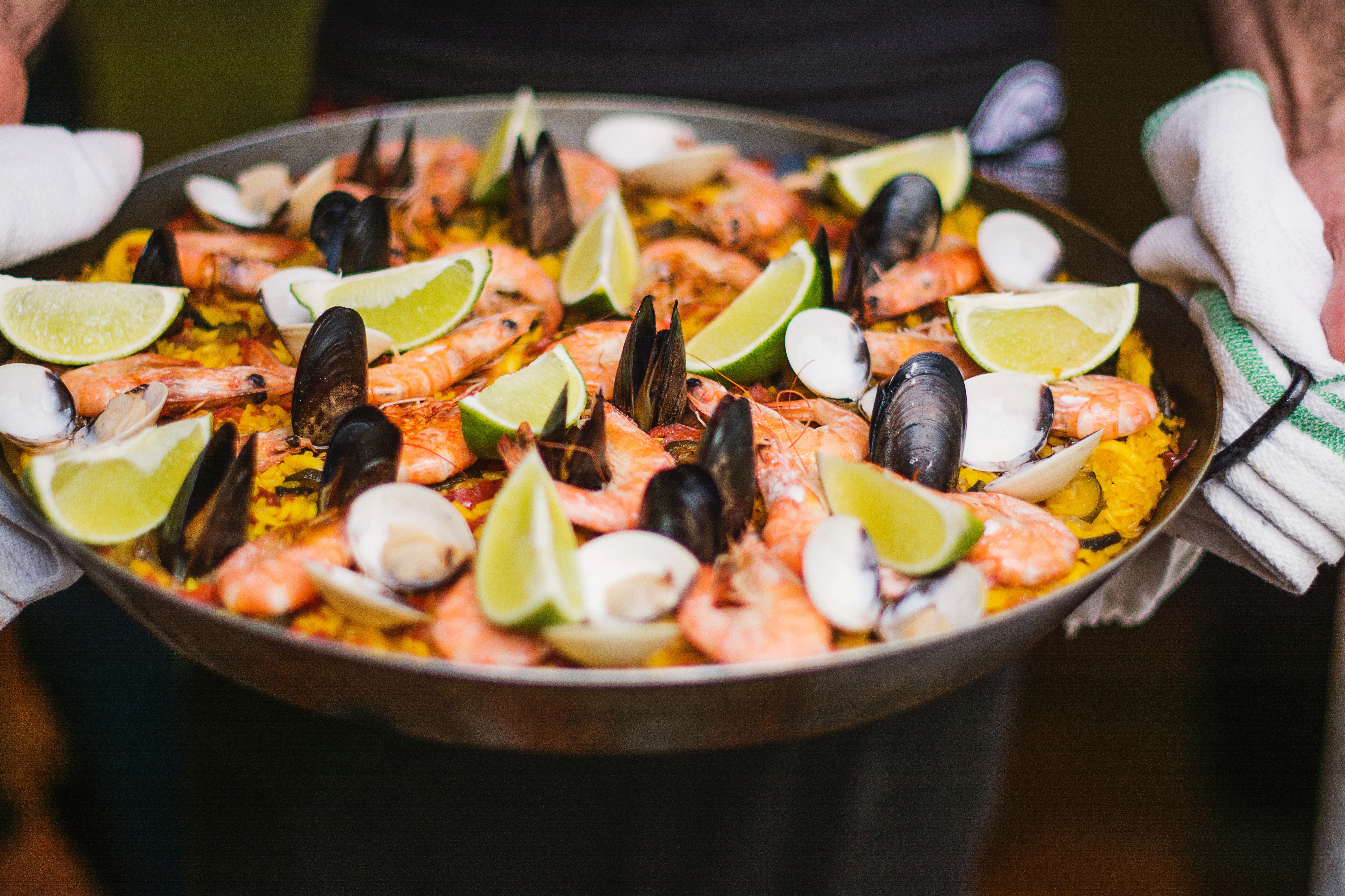 Seafood dish in Zante