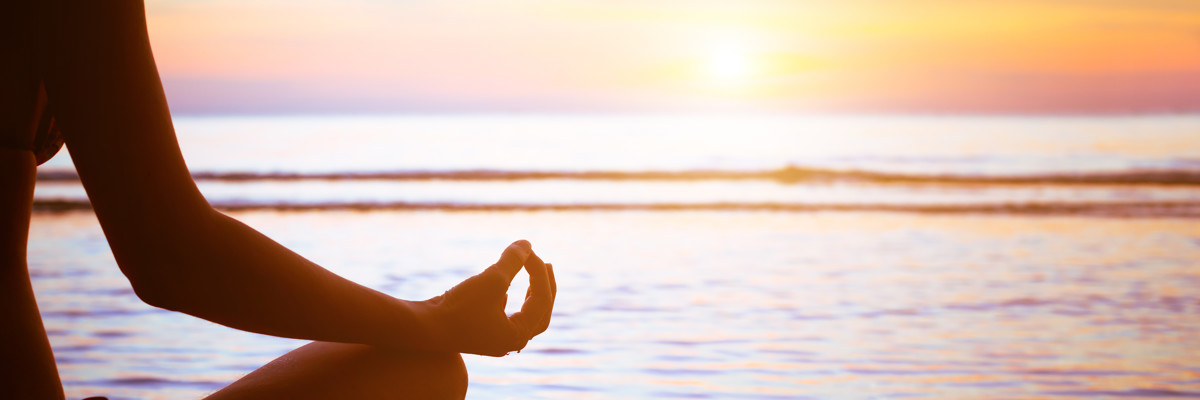 The perfect yoga backdrop 