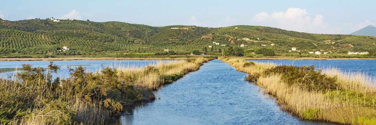 Gialova Lagoon bird sanctuary