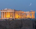 Parthenon Athens By Night