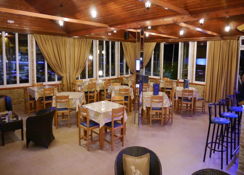 Bar at Tria Adelphia, Arillas, Corfu, Greece