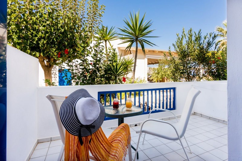 Hara Ilios Village Apartment Balcony