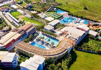 Aerial view at Caretta beach holiday village