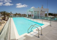 Wheelchair adapted pool at Taimar Hotel, in Costa Calma, Fuerteventura