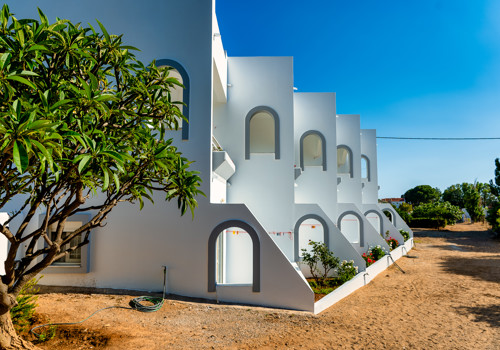 Exterior at Lia Matina Studios Hotel