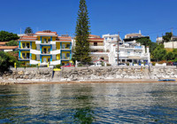 Iris Apartments Exterior From The Sea