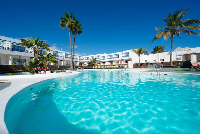 Pool, Club Siroco, Costa Teguise, Lanzarote, Canary Islands