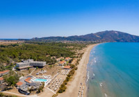 Aerial view at Domes Aulūs Zante in Zante Greece