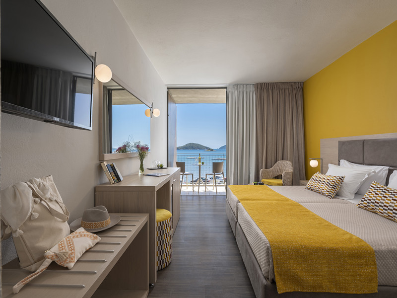 Premium Room full sea view at Alkyon Hotel In Skiathos Town