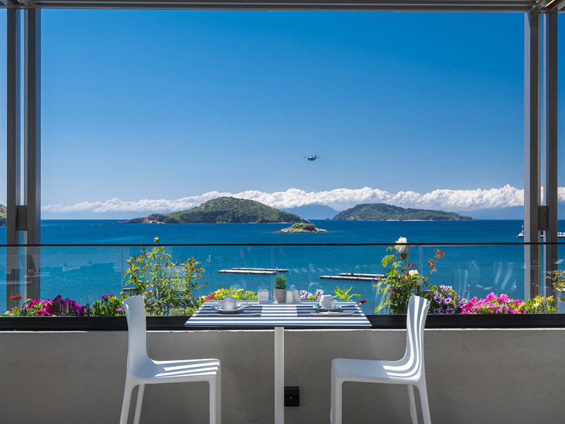 Roof Garden Breakfast at Alkyon Hotel In Skiathos Town (1)