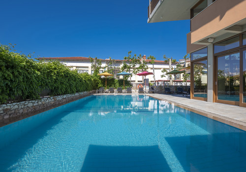 Swimming Pool at Alkyon Hotel In Skiathos Town