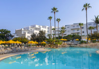 View of Pool at Mayfair Hotel in Paphos, Cyprus