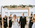 Sandy Beach Bride & Groom Aisle