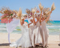 27. Sirens Beach Ayia Napa Cyprus Wedding Venue Bride And Bridesmaids Olympic Holidays