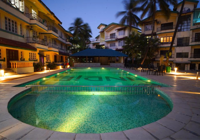 Pool view at Indie Stays Goa