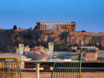 Dinner with views of Acropolis at Acropol Athens