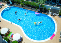 Pool view at Coral California Hotel in Tenerife