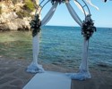 Cameo Island Arch Wedding