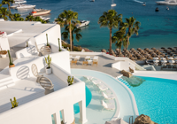 Views from Grecotel Mykonos Blu Boutique Resort