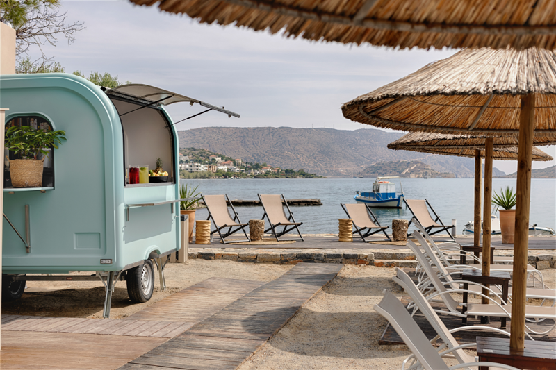 Ammos Beach Bar Canteen at Domes Aulus Elounda