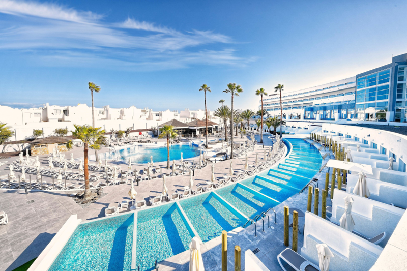 View from swim-up rooms at Labranda Golden Beach
