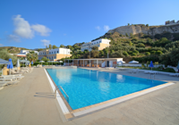 Pool view at Hermes Hotel in Kos