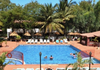 Pool view at Badala Park Hotel