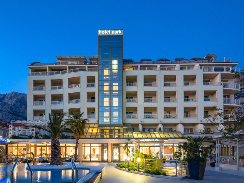 Exterior of Hotel Park Makarska
