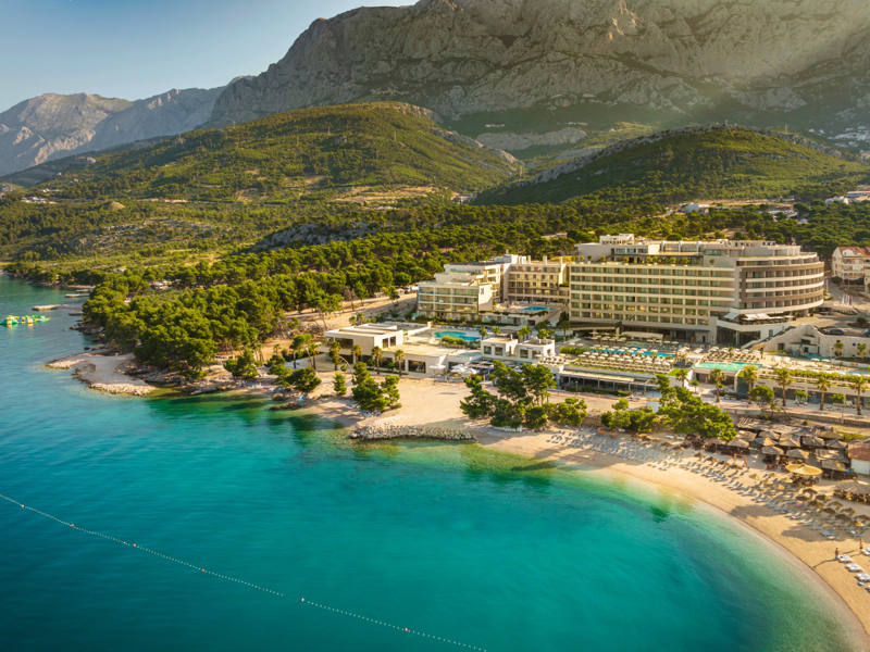 Overview of Aminess Khalani Beach Hotel
