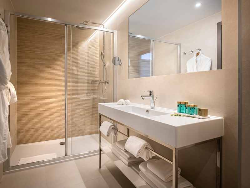 Classic Room Bathroom at Aminess Khalani Beach Hotel
