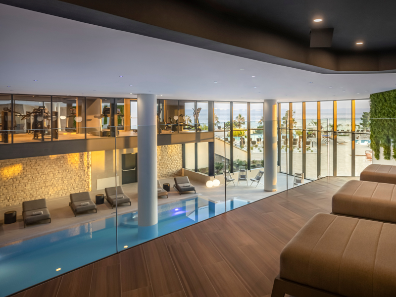 Indoor Pool at Aminess Khalani Beach Hotel