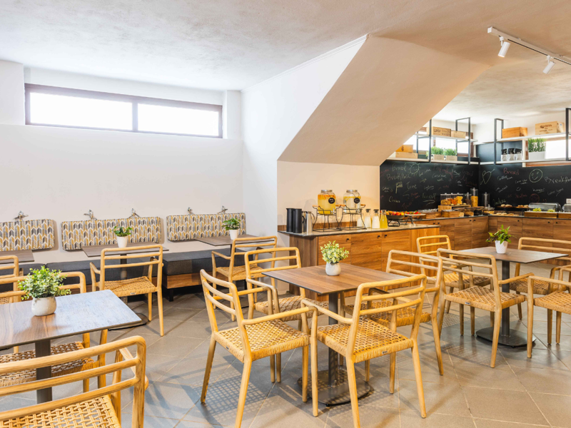 Breakfast Dining at Casa Blue Hotel