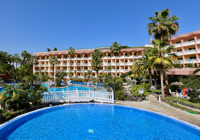 Exterior View of Hotel Puerto Palace Swimming Pool