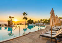 Swimming Pool and Sunbed Area at Hotel Las Terrazas De Abama Suites