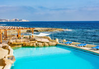 View of Preluna Hotel & Spa Swimming Pool and Sea View