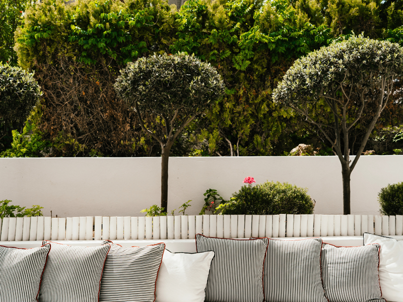 Communal Pool Area at Mr & Mrs White Paros, Suites & More