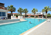 Outdoor Pool at Sousouras Hotel