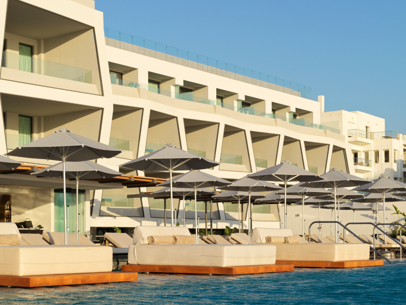 Exterior of Intercontinental Crete and Swimming Pool