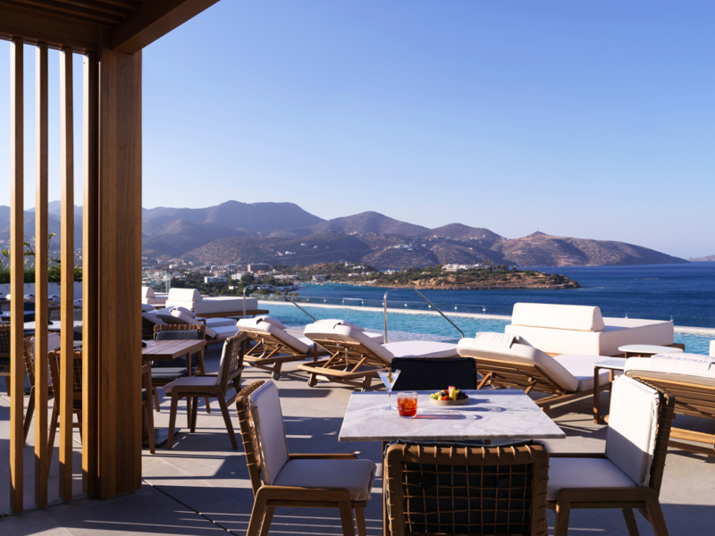 Minoan Rooftop Lounge Bar in Intercontinental Crete