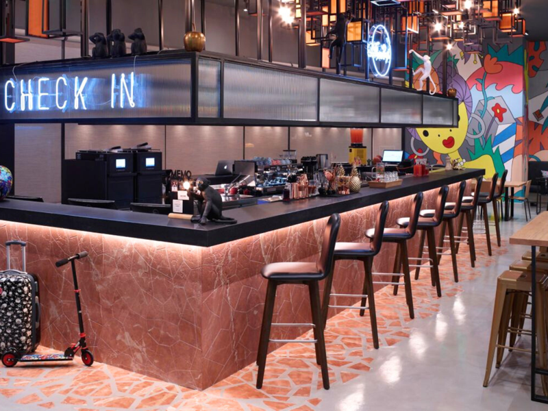 Bar at Moxy Athens City