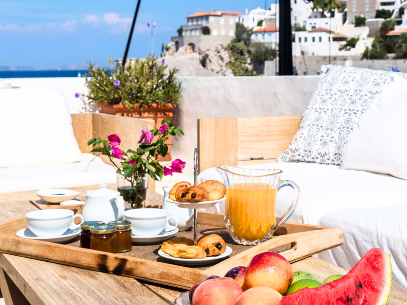Breakfast at Hydrea Hotel