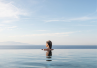 Outdoor Pool at Danae Suites Santorini