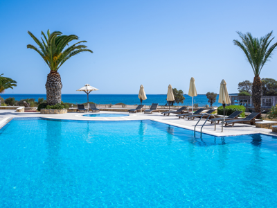 Pool View at Irini Beach