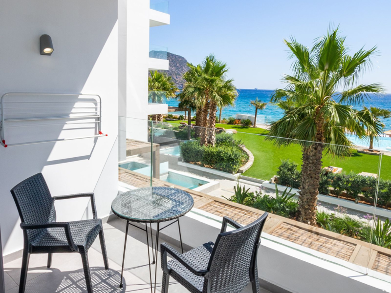 Maisonette Balcony at Konstantinos Palace