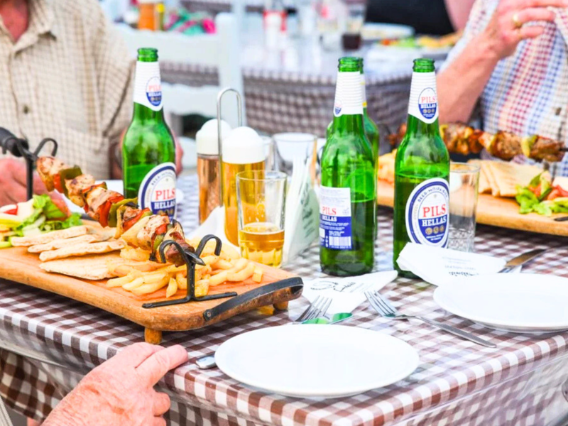 Antonios Beach Restaurant in Sacallis Inn Beach Hotel