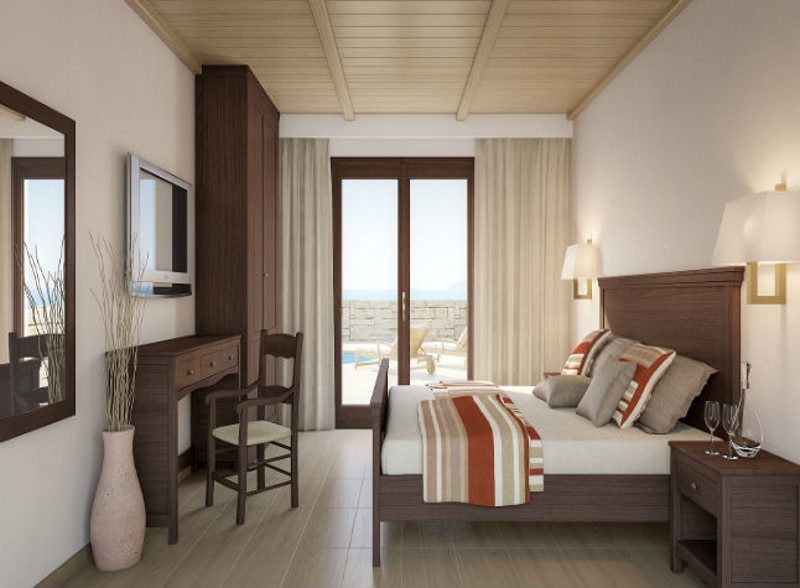Filion Suites, Cretan Villa Bedroom