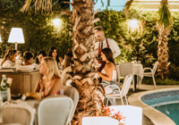 Dining by the Pool at Flower Hotel